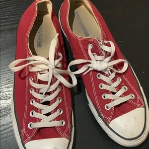 Red converse
